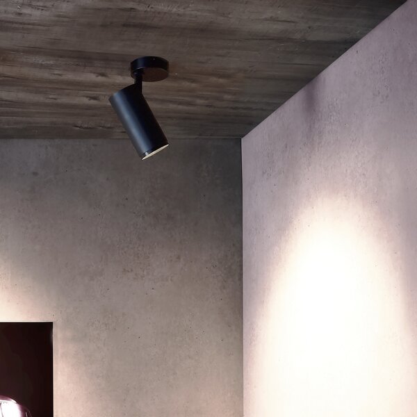 Deko-Light LED тавански прожектор Lucea 6, черен, алуминий, 2700 K, Затъмняване, Черен, Дневна/трапезария, Алуминий, Модерен