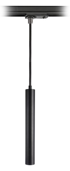 Deko-Light LED-Pendel Slim 1-фазна шина, черна, алуминий, 5W, 2700 K, Затъмняване, Черен, Дневна/трапезария, Алуминий, Модерен
