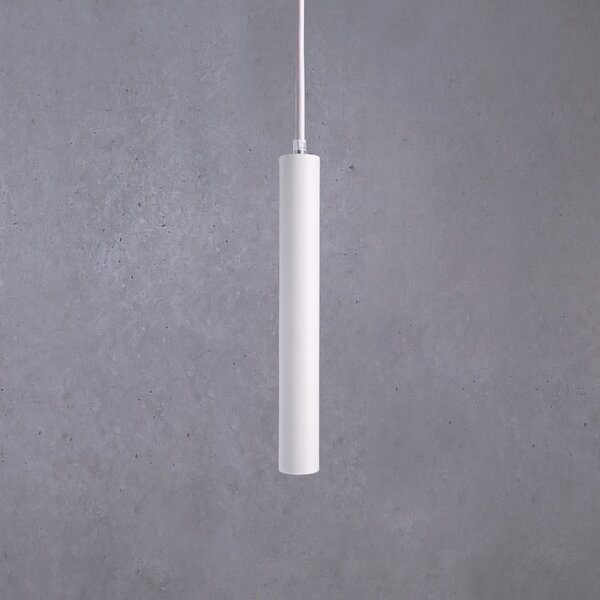 Deko-Light LED висяща лампа Slim, бяла, алуминий, 2700 K, Затъмняване, Бял, Дневна/трапезария, Алуминий, Модерен