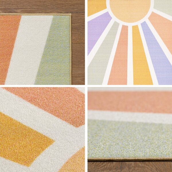 Play Play V1 Bolster Mat Multicolour 80x120 cm