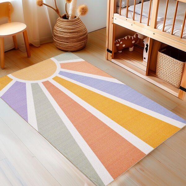 Play Play V1 Bolster Mat Multicolour 80x120 cm