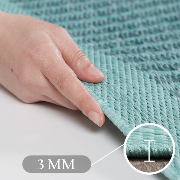 Giza Bolster Blue 80x150 cm