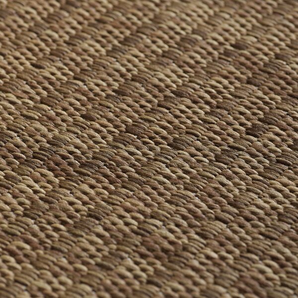 Кръгъл килим Giza Brown 120x120 cm