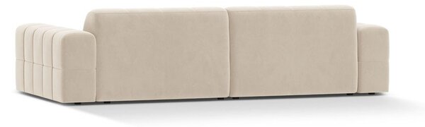 Кремав кадифен диван 252 cm Chicago – Cosmopolitan Design