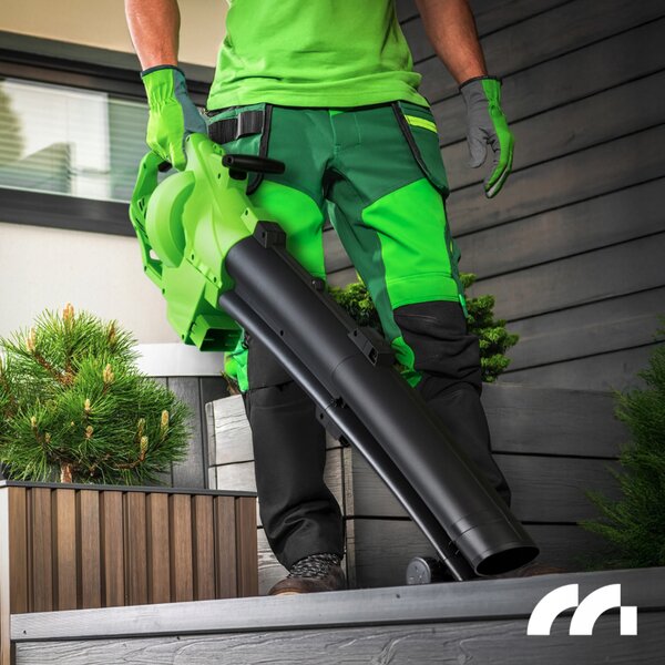MALTEC MASTERBLOW3500W Електрически градински прахосмукач и вентилатор за листа „3 в 1“ с шредер