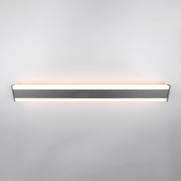 Trio Lighting LED лампа за външна стена DAWSON, 100 cm антрацит IP54 CCT нагоре/надолу, Черен, Алуминий, Модерен, Стенна ъглова