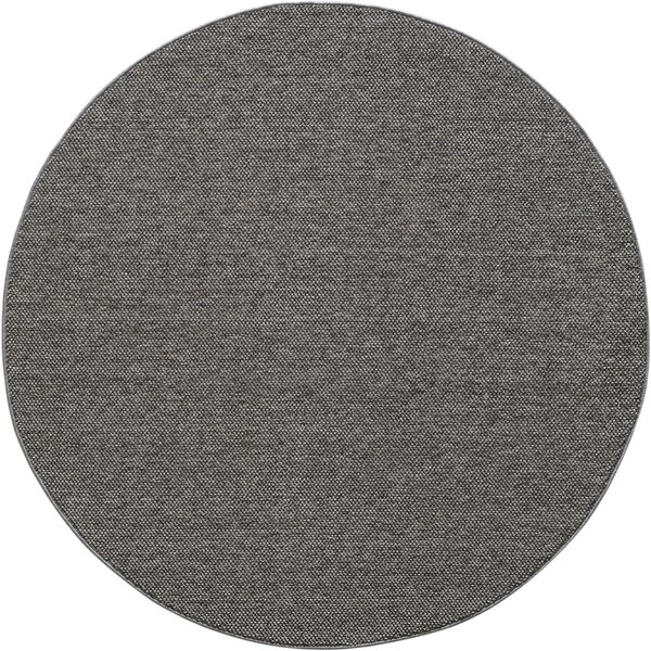 Кръгъл килим Loom Grey 120x120 cm
