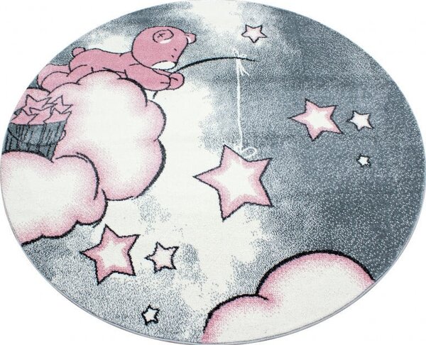 Детски килим Kids Pink V8 120x120 cm