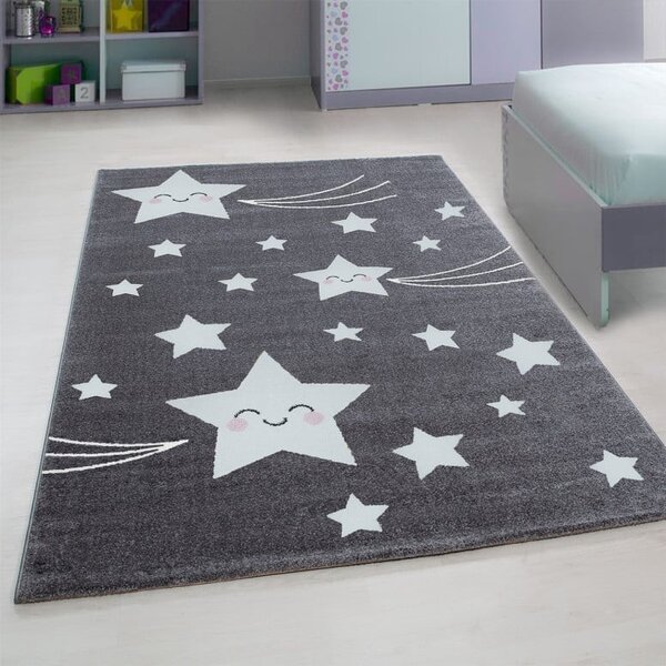 Детски килим Kids Grey V2 80x150 cm