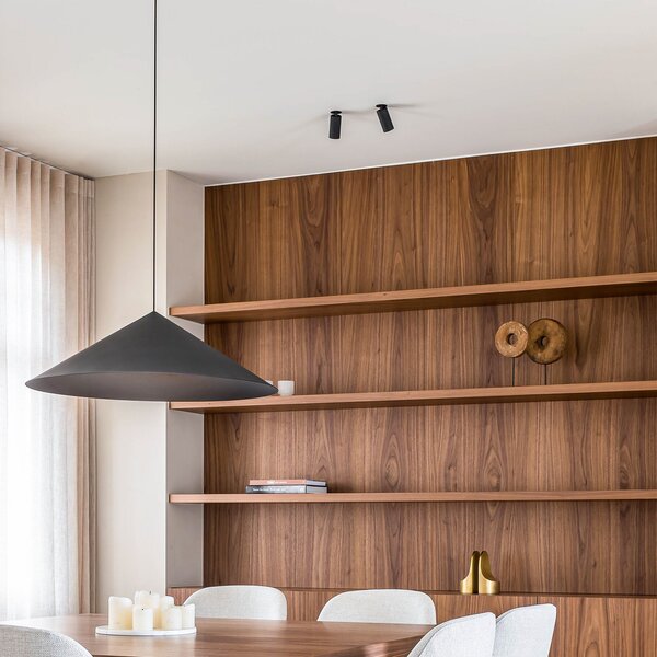 Wever & Ducré Lighting WEVER DUCRÉ LED вграден спот Ceno 1.0 бронз 927 листова пружина, Бронзов / античен месинг, Дневна/трапезария, Модерен