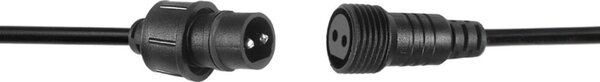 Градинска LED светлинна верига 15 м - 20 декоративни крушки G40, топла бяла светлина, IP44