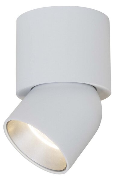 The Light Group SLC LED тавански прожектор CUP, бял/сребрист, 930, Ø 7,5 cm, дим, Затъмняване, Бял, Дневна/трапезария, Алуминий, Модерен