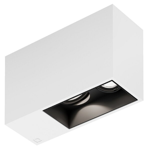 Wever & Ducré Lighting WEVER DUCRÉ LED-Downlight Plano 2.0 бял/черен димируем, Затъмняване, Бял, Дневна/трапезария, Алуминий, Модерен, Таван с много пламъци