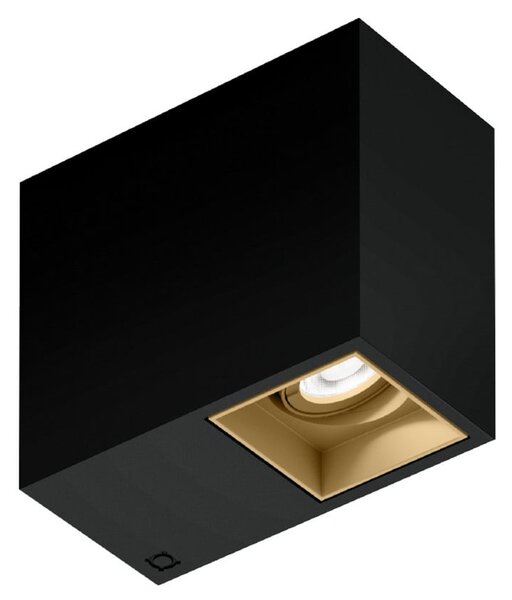Wever & Ducré Lighting WEVER DUCRÉ Downlight Planopetit 1.0 черно/бежово 927 dim, Затъмняване, Черен, Коридор, Алуминий, Модерен