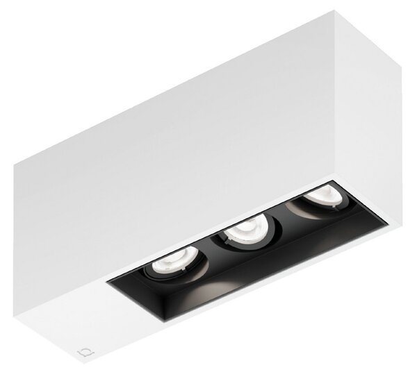 Wever & Ducré Lighting WEVER DUCRÉ Downlight Plano petit 3.0 бял/черен 927 dim, Затъмняване, Бял, Коридор, Алуминий, Модерен