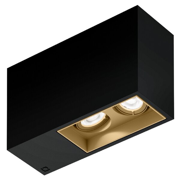 Wever & Ducré Lighting WEVER DUCRÉ Downlight Planopetit 2.0 черно/бежово 927 dim, Затъмняване, Черен, Коридор, Алуминий, Модерен