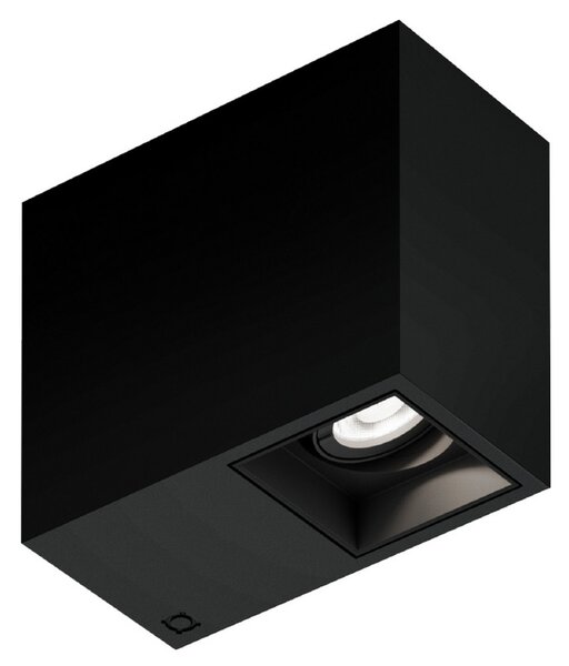 Wever & Ducré Lighting WEVER DUCRÉ LED-Downlight Plano petit 1.0 черен 927 dim, Затъмняване, Черен, Коридор, Алуминий, Модерен