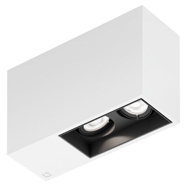 Wever & Ducré Lighting WEVER DUCRÉ Downlight Plano petit 2.0 бял/черен 927 dim, Затъмняване, Бял, Коридор, Алуминий, Модерен