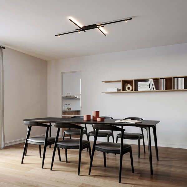 Wever & Ducré Lighting WEVER DUCRÉ LED лампа Trace Grid 2.0 черно/бежово 927, Затъмняване, Черен, Дневна/трапезария, Алуминий, Модерен