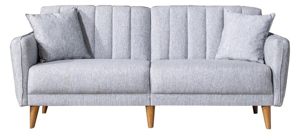 3-местен разтегателен диван Aqua Grey 210x85x82 cm