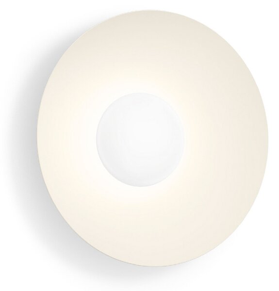 Wever & Ducré Lighting WEVER DUCRÉ LED стенна лампа Clea 1.0 бежова Ø 35 cm 2700 K, Затъмняване, Бежов, Дневна/трапезария, Алуминий