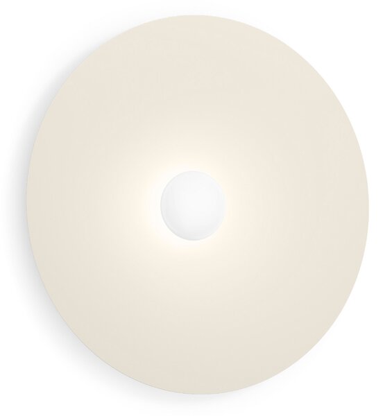 Wever & Ducré Lighting WEVER DUCRÉ LED стенна лампа Clea 3.0 бежова Ø 70 cm 2700 K, Затъмняване, Бежов, Дневна/трапезария, Алуминий