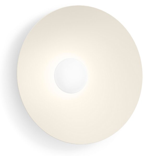 Wever & Ducré Lighting WEVER DUCRÉ LED стенна лампа Clea 2.0 бежова Ø 50 cm 2700 K, Затъмняване, Бежов, Дневна/трапезария, Алуминий