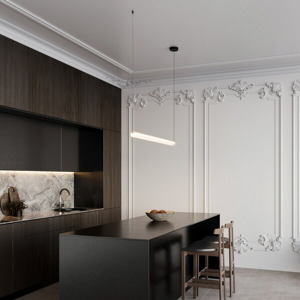 Wever & Ducré Lighting WEVER DUCRÉ LED висяща лампа Finelle 1.0 бежова 2700K димируема, Затъмняване, Бежов, Дневна/трапезария, Стъкло, Модерен