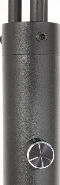 Steinhauer Стелажна лампа Sparkled Light, черна/кафява, 180 cm, корк, 3-fl., Кафяв / ръждив, Дневна/трапезария, Други материали, Модерен