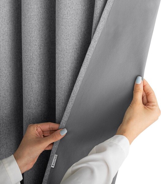 Сиво затъмняващо перде 140x250 cm Corita – Restilo