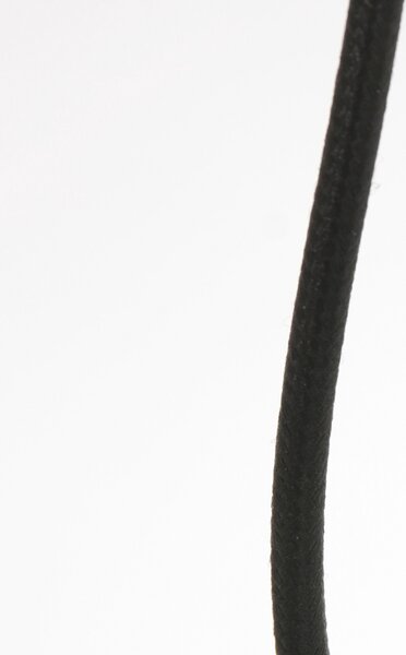 Steinhauer Настолна лампа Stang, черна/кафява, височина 51 cm, корк, Черен, Дневна/трапезария, Метал, Модерен