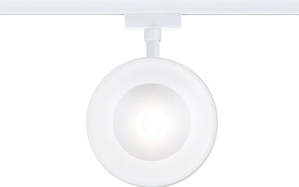 Paulmann URail LED-Spot Arena, сигнално бял, 2700 K, с регулируема яркост, Затъмняване, Бял, Дневна/трапезария, Метал, Модерен