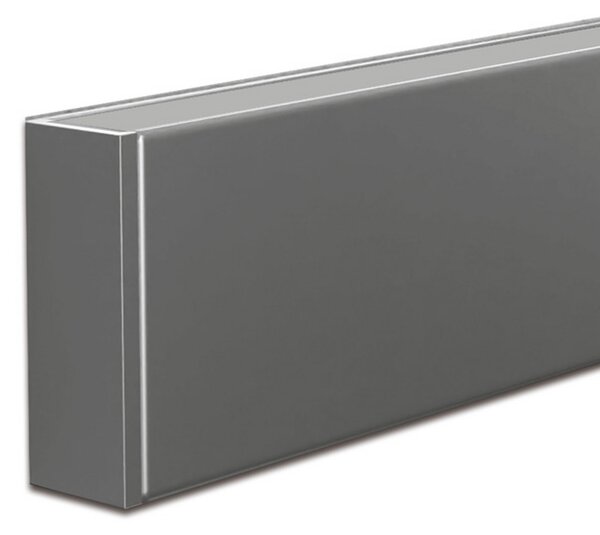 Hera LED стенна лампа INTERO-LINE, неръждаема стомана, 60 cm, 24 V, CCT, Затъмняване, Металик, Дневна/трапезария, Алуминий, Модерен, Стенна розетка отгоре/отдолу