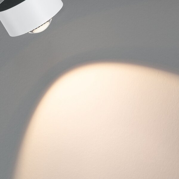 Paulmann Paulman URail LED-Spot Aldan, сигнално бял, White Switch, Бял, Дневна/трапезария, Метал, Модерен