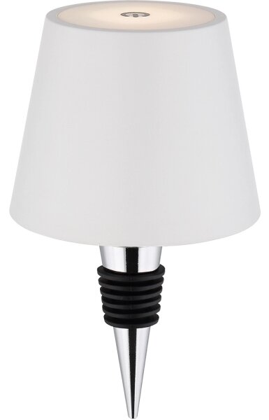 Globo 58488W - LED външна настолна лампа VANNIE 3 в 1, сензорен димер, презареждаема, 3W/5V, IP54, бяла