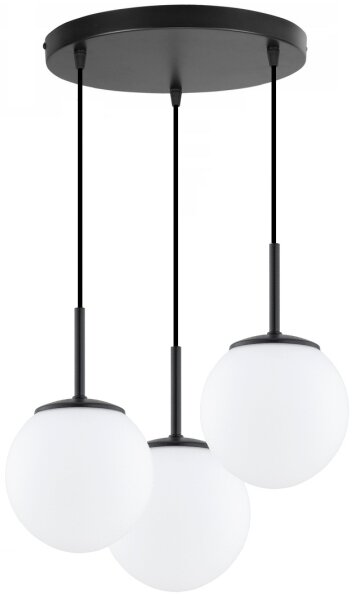 Brilagi - Полилей на кабел MILO 3xE27/60W/230V черен