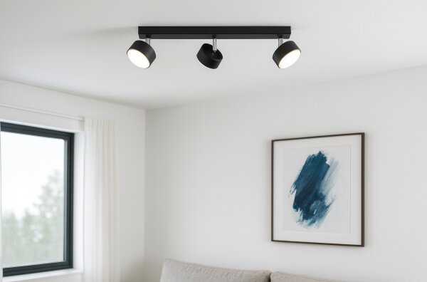 Brilagi - LED точково осветително тяло MONO 3xGX53/30W/230V черно