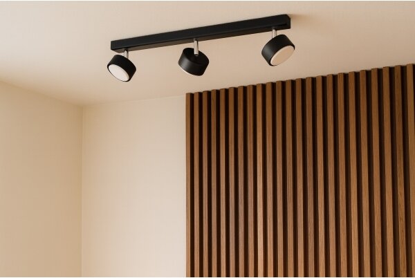 Brilagi - LED точково осветително тяло MONO 3xGX53/30W/230V черно