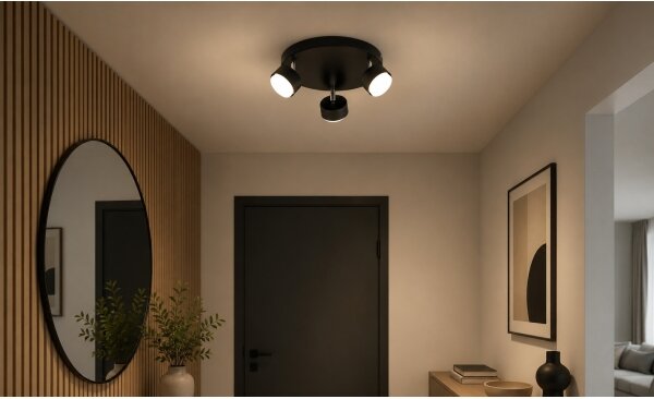 Brilagi - LED точково осветително тяло MONO 3xGX53/30W/230V черно