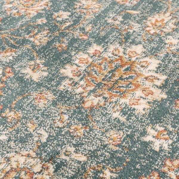 Килим в петролен цвят 120x160 cm Raja – Asiatic Carpets