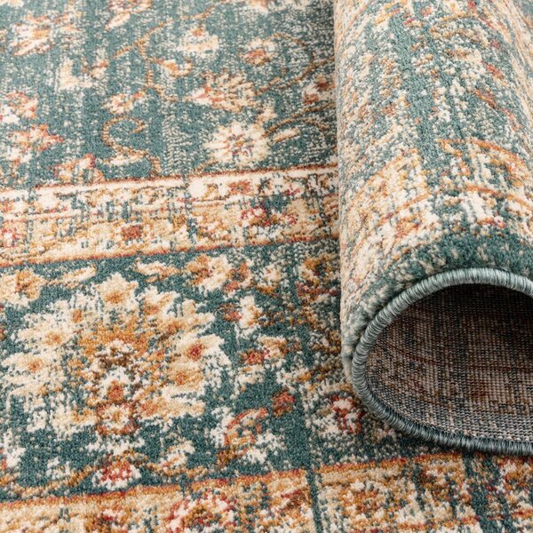 Килим в петролен цвят 120x160 cm Raja – Asiatic Carpets
