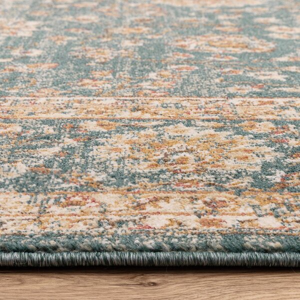 Килим в петролен цвят 120x160 cm Raja – Asiatic Carpets