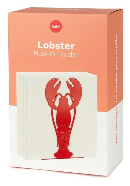 Метална поставка за салфетки Lobster – Balvi