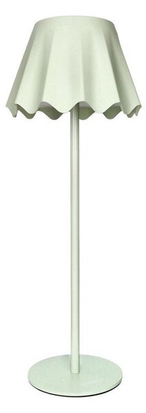 Светлозелена метална LED затъмняваща се настолна лампа (височина 36 cm) – Brandani
