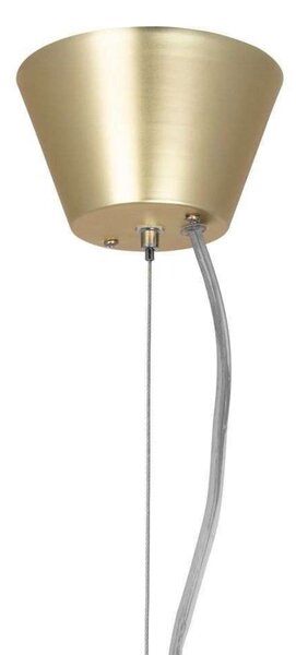 Globen Lighting Висяща лампа Torrano, кафява, Ø 30 cm, Затъмняване, Кафяв / ръждив, Дневна/трапезария, Стъкло, Дизайн, Глобус