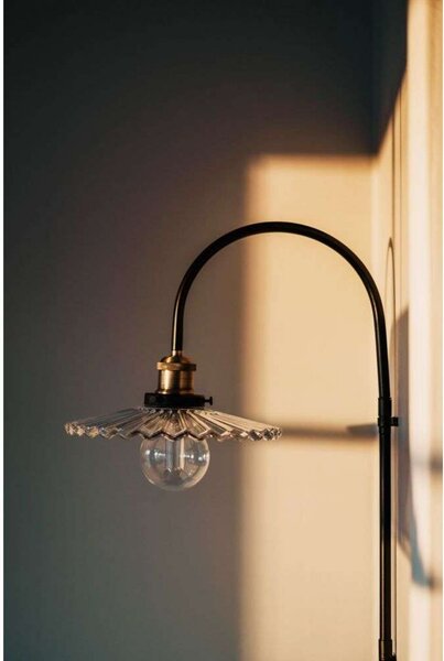Globen Lighting стенна лампа COBBLER, прозрачна, височина 75 cm, Прозрачен, Дневна/трапезария, Метал, Винтидж, Стенна розетка отдолу