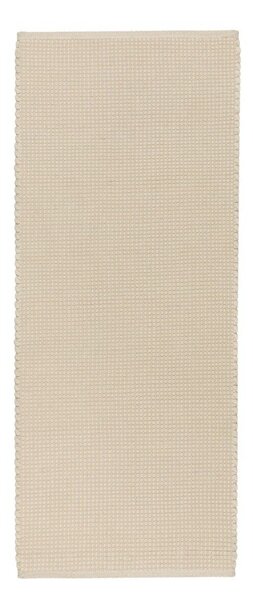 Бежова ръчно изработена вълнена пътека 80x170 cm Talo – noo.ma