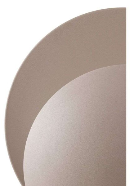 Globen Lighting Настолна лампа ORBIT, бежова, височина 32 cm, Бежов, Дневна/трапезария, Метал, Дизайн