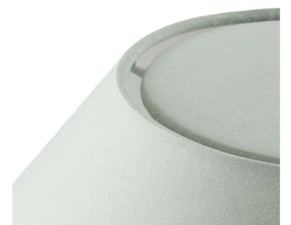 Globen Lighting Настолна лампа IRIS, зелена, височина 51 cm, Зелен, Дневна/трапезария, Стъкло, Винтидж