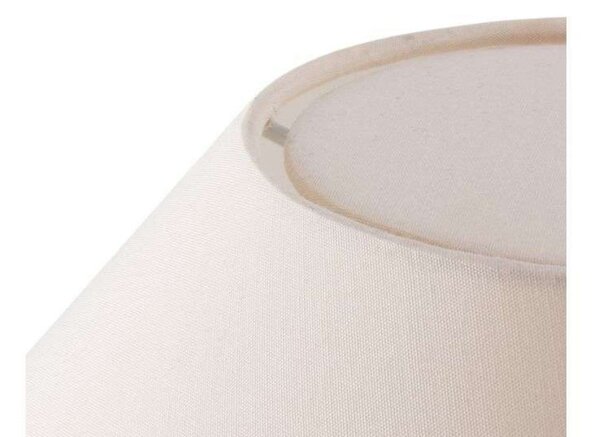 Globen Lighting Настолна лампа IRIS, кремава, височина 51 cm, Бежов, Дневна/трапезария, Стъкло, Винтидж